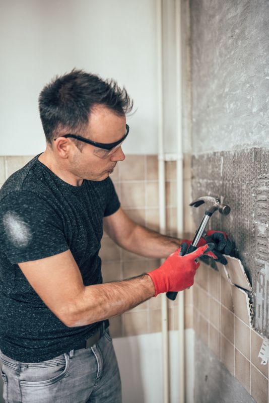 Kitchen Wall Demolition in Bergen County, NJ