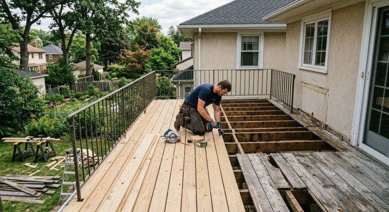 Balcony Deck Removal Service